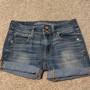 American eagle cut off jean shorts
